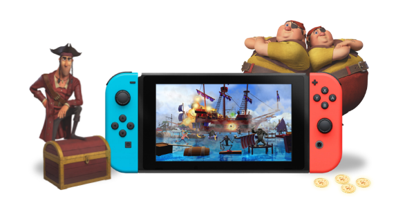 KapteinSabeltann for Nintendo Switch og mobil